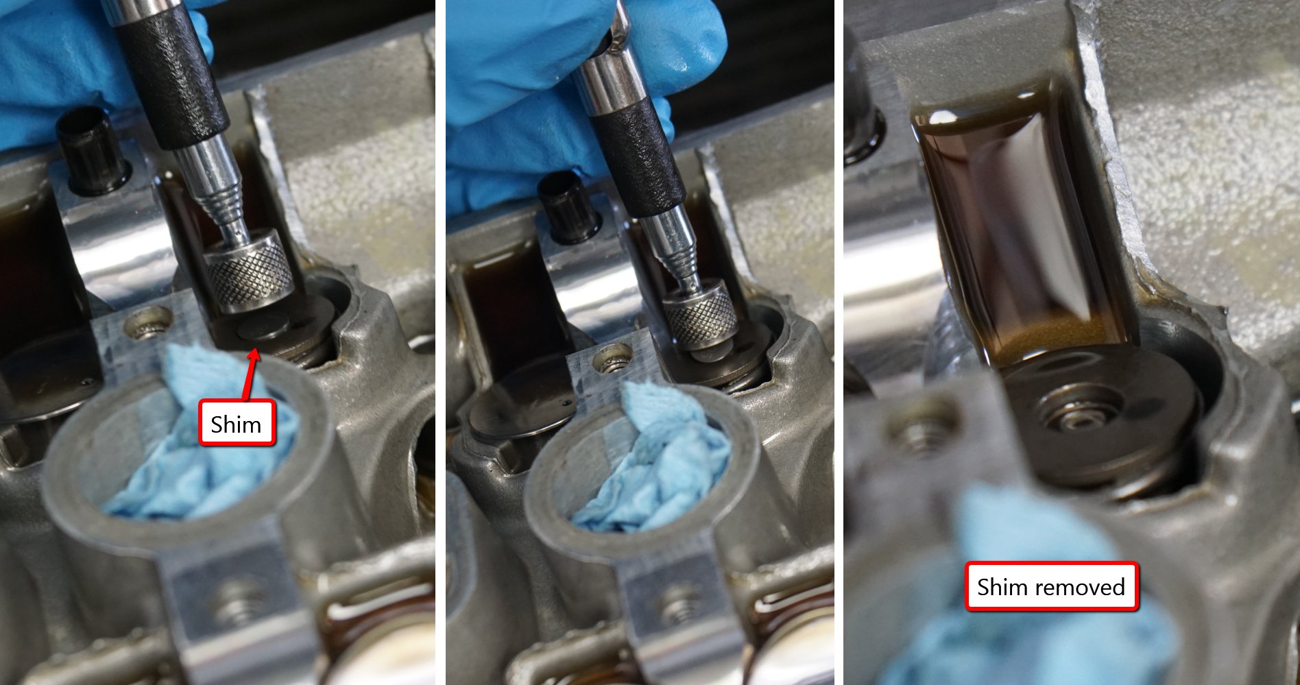 Checking and Adjusting Valves on Your ShimUnderBucket Style Motorcycle